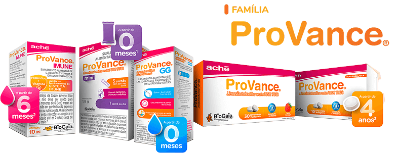 Banner linha de produtos Provance